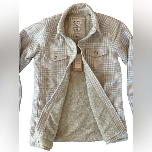 NWT FatFace Hamilton Borg Lined Shacket - Picture 5 of 11